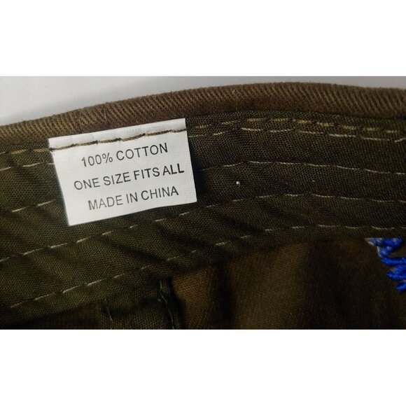 KB Horseshoes Cap Hat Grover Beach California Olive Embroidered Farrier Horse - Picture 7 of 7